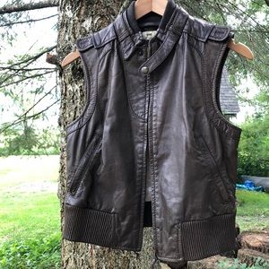 Leather Vest